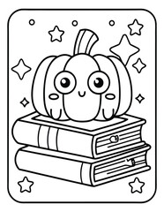Halloween and Pumpkin Coloring Pages – Fun, Spooky, and Easy Designs for Kids and Adults | Ghosts, Witches, Black Cats, Haunted Houses & Trick or Treat Fun