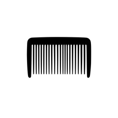 A Vector Icon of Comb