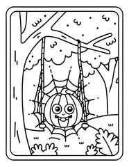 Halloween and Pumpkin Coloring Pages – Fun, Spooky, and Easy Designs for Kids and Adults | Ghosts, Witches, Black Cats, Haunted Houses & Trick or Treat Fun