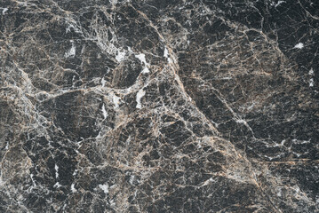 black and white marble texture, abstract pattern, background, copy space