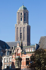 Church tower of Zwolle, The Netherlands