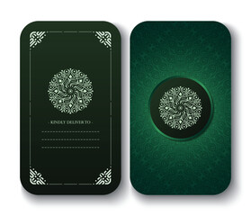 Elegant Mandala Pattern Invitation Card