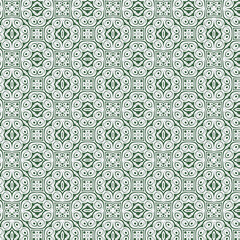 Decorative Flourish Repeating Circle Pattern Background Design Element