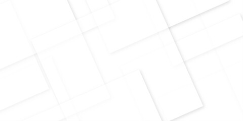 Abstract white and gray technology concept diamond triangle geometric line background. modern seamless business technology concept geometric shapes. squares and triangle with soft shadows as pattern.