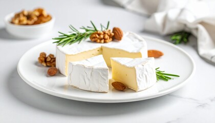 French Brie: Where luxury meets flavor.