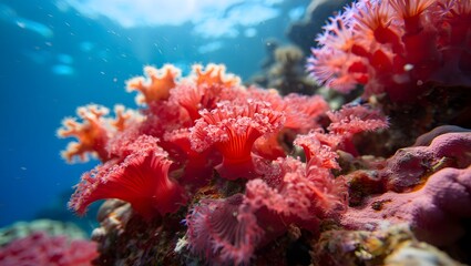 Obraz premium coral reef with fish