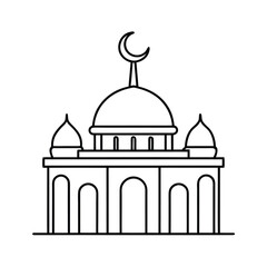 crescent temple architectural iconography