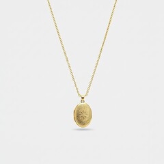  necklace on white background