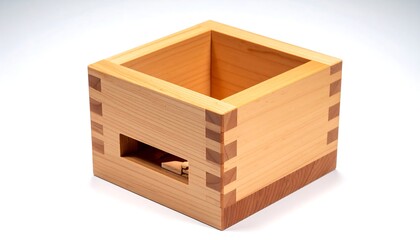 Square Wooden Box