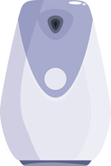 Air purifier removing dust and allergens, improving indoor air quality