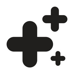 Fototapeta premium plus and minus signs