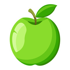 vector illustration of an apple