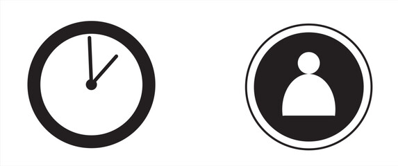 contact icon. set contact vector sign, vector illustration
