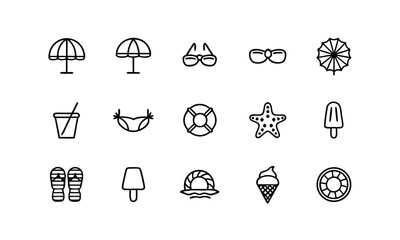 Summer icon pack