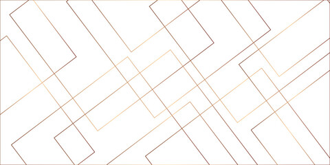 Abstract geometric random chaotic lines background. luxury modern technology concept diagonal line. geometric pattern square and triangle line shape. golden stripe paper texture, minimal vector line.