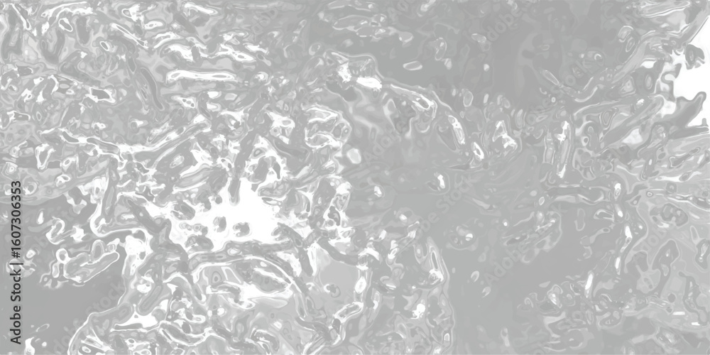 Aufkleber abstract gray texture illustration depicting fluid forms with ripples and flow suitable for various 