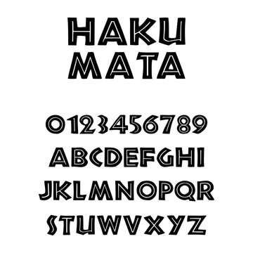 Hakuna Matata Themed Font and Alphabet Set