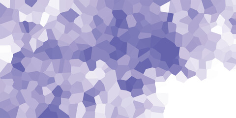 Abstract polygonal mosaic in various shades of purple creating a textured background suitable for digital design and modern visual concepts.