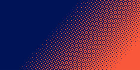 Dotted gradient vector illustration, white and black halftone background, horizontal seamless dotted lines, monochrome dots texture backdrop, retro effect. modern