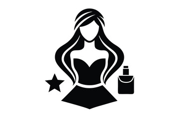 beauty   fashion vector icon