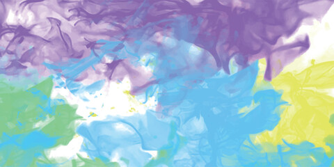 Abstract watercolor background in various colors for creative projects artistic design and decorative elements digital art artwork wallpaper