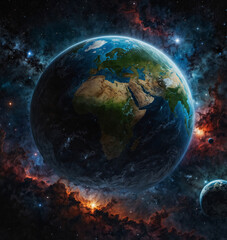Obraz premium Earth in Space