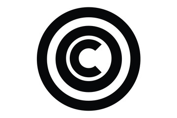 copyright vector icon