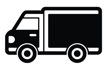 delivery truck vector icon