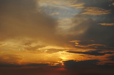 clouds in the sky