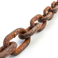 Fototapeta premium rusty metal chain