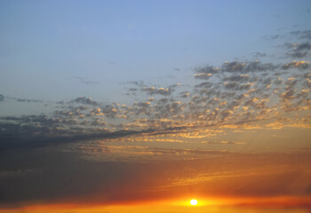 clouds in the sky