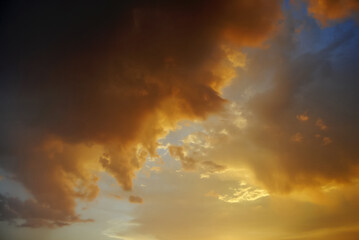 clouds in the sky