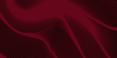 Premium background design with diagonal line pattern in maroon colour. Vector horizontal template for digital business banner, formal invitation, luxury voucher,