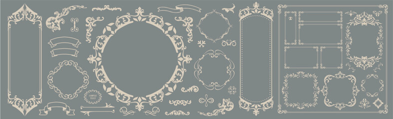 ゴージャスフレームデザインセット
