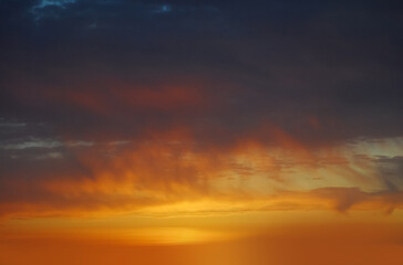clouds in the sky