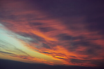clouds in the sky