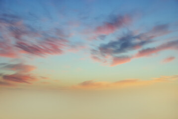 clouds in the sky