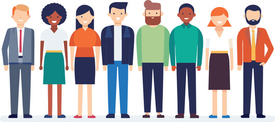 Business Analysis and Data Visualization with Teamwork on Transparent Background analysis data