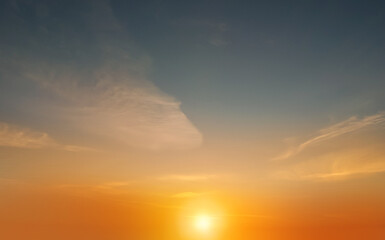 clouds in the sky
