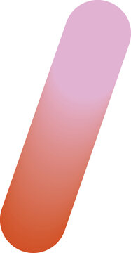 Colourful graphic shape