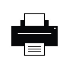 Printer icon. vector illustration