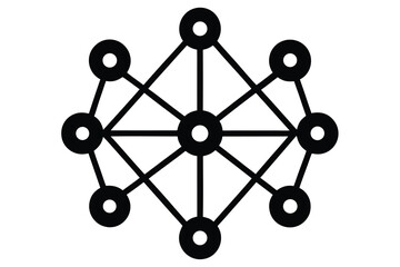 network vector icon