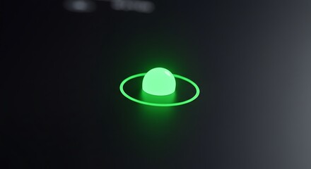 Online status with green dot pulse animation