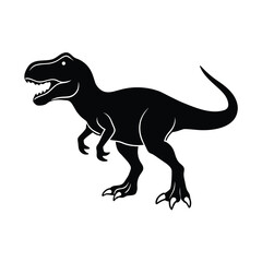 tyrannosaurus rex silhouette dinosaur Jurassic