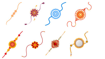 Digital Rakhi Art &ndash; Festive Indian Graphic for Raksha Bandhan