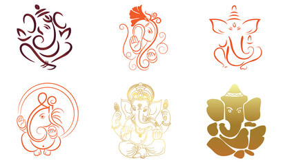 Shree Ganesh Art &ndash; Traditional Indian Lord Ganesha Illustration"