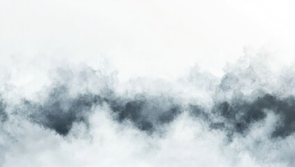 Dense, textured clouds fill the upper portion of the image