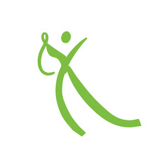 Logo eco – wektorowa grafika © Laura