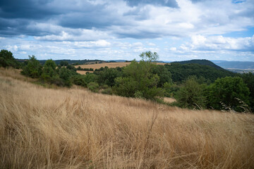 Fototapeta premium Tombes, Site archéologique, Le Sabel, Les Costes Gozon, Aveyron, 12, France