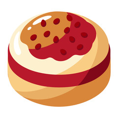 cake with strawberry